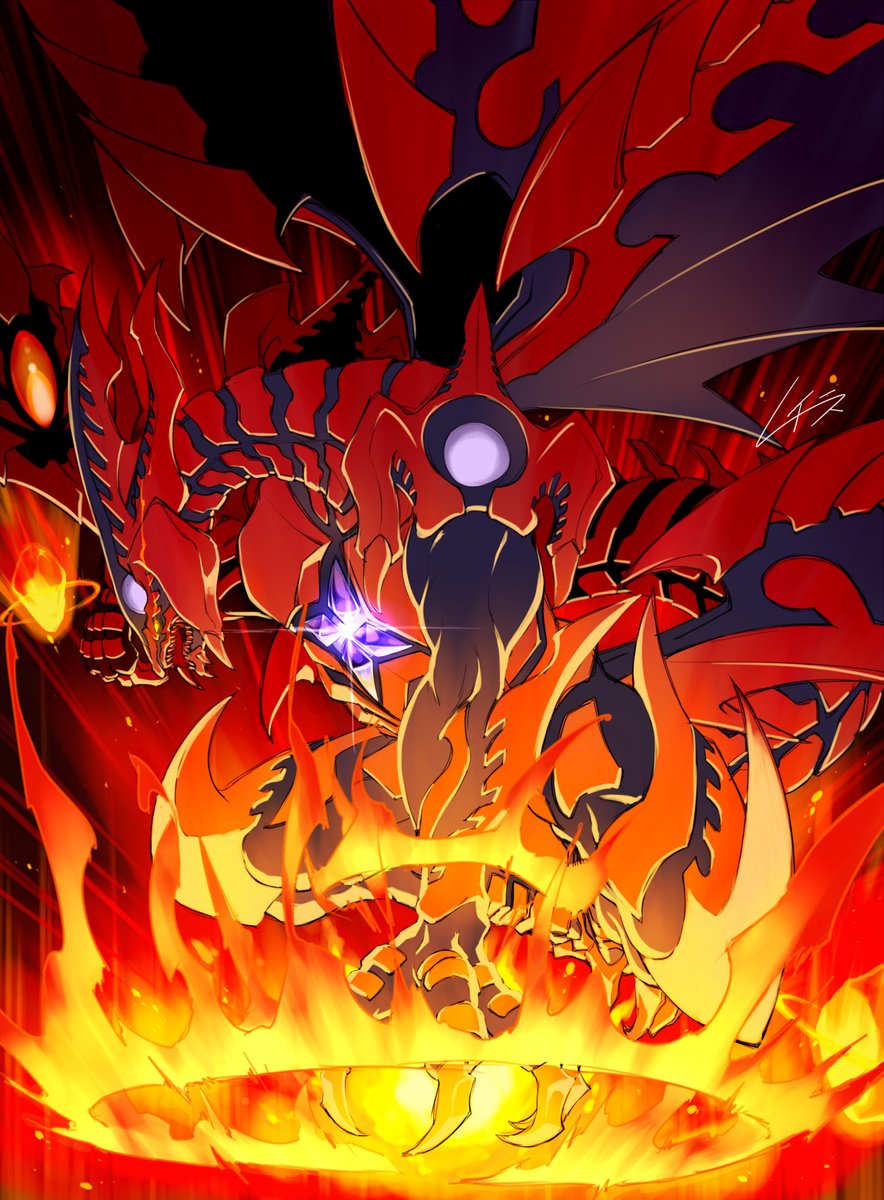 スカーレッドノヴァドラゴン プリシク イラスト違い スカーレッド