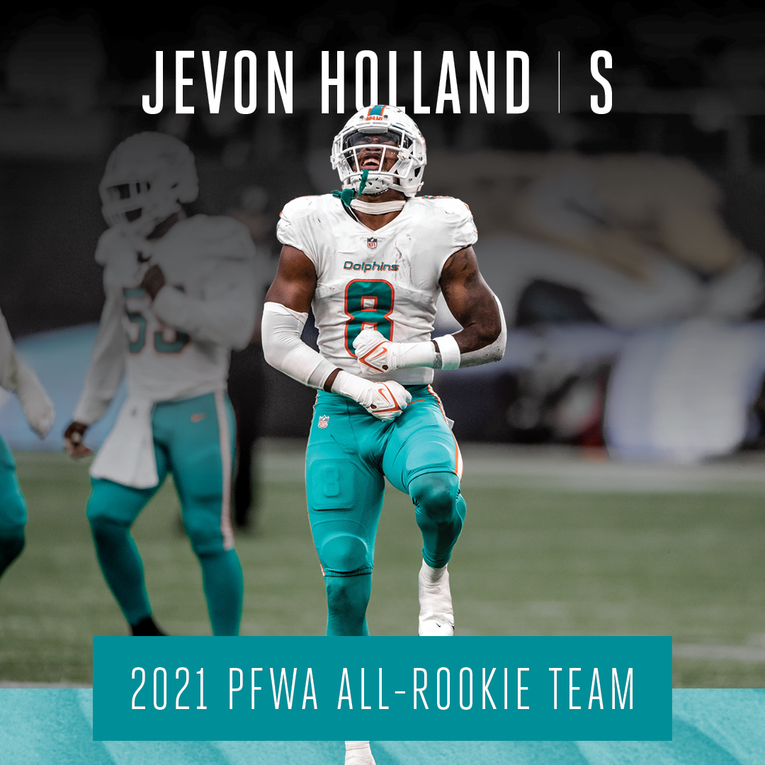 MiamiDolphins's tweet image. 👏 @D1__JW, @HollywoodVon, and @JJPhillips15 have all been named to the PFWA All-Rookie Team! 👏

#FinsUp