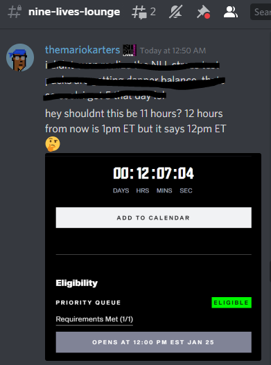 JNotifier's tweet photo. @nbatopshot Proof in this picture from the Top Shot Discord: https://t.co/w4WCJBbZDa