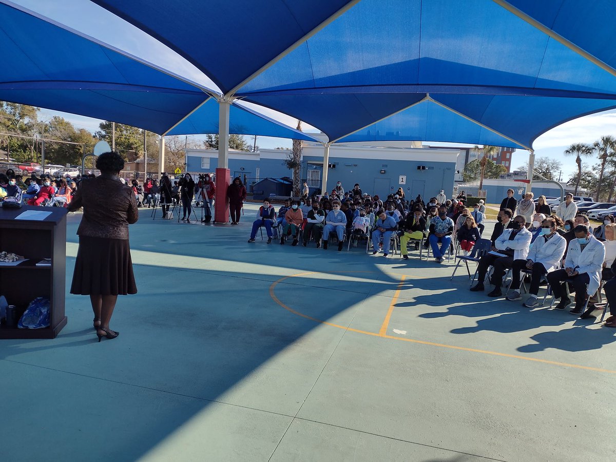 "Reach for the moon and land among the stars" is where <a href="/Dunbar_Magnet/">Dunbar Elem Magnet</a>'s 5th grade students aim for..as they get the educational groundwork towards working in the medical field. Congratulations!!! #HCPS