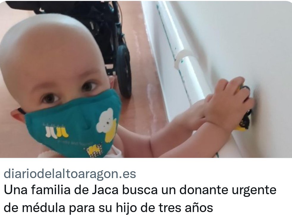 JucilInforma's tweet photo. Su nombre es Marco, tiene 3 años y necesita un donante de médula para seguir con vida, ¿¿Le ayudamos?? Con un pinchazo puedes salvar su vida y la de muchos más. Dona médula, dona vida ♥️ Un RETUIT masivo puede hacer que encontremos a una persona compatible con él #TodosSomosMarco https://t.co/yjQnpfl2Vl