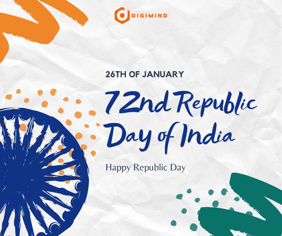 digimindin's tweet photo. Celebrating the legacy, 🇮🇳
Heralding the future. Happy Republic Day
#RepublicDay #RepublicDay2022 #RepublicDayIndia #digimindin https://t.co/g18XO7H004