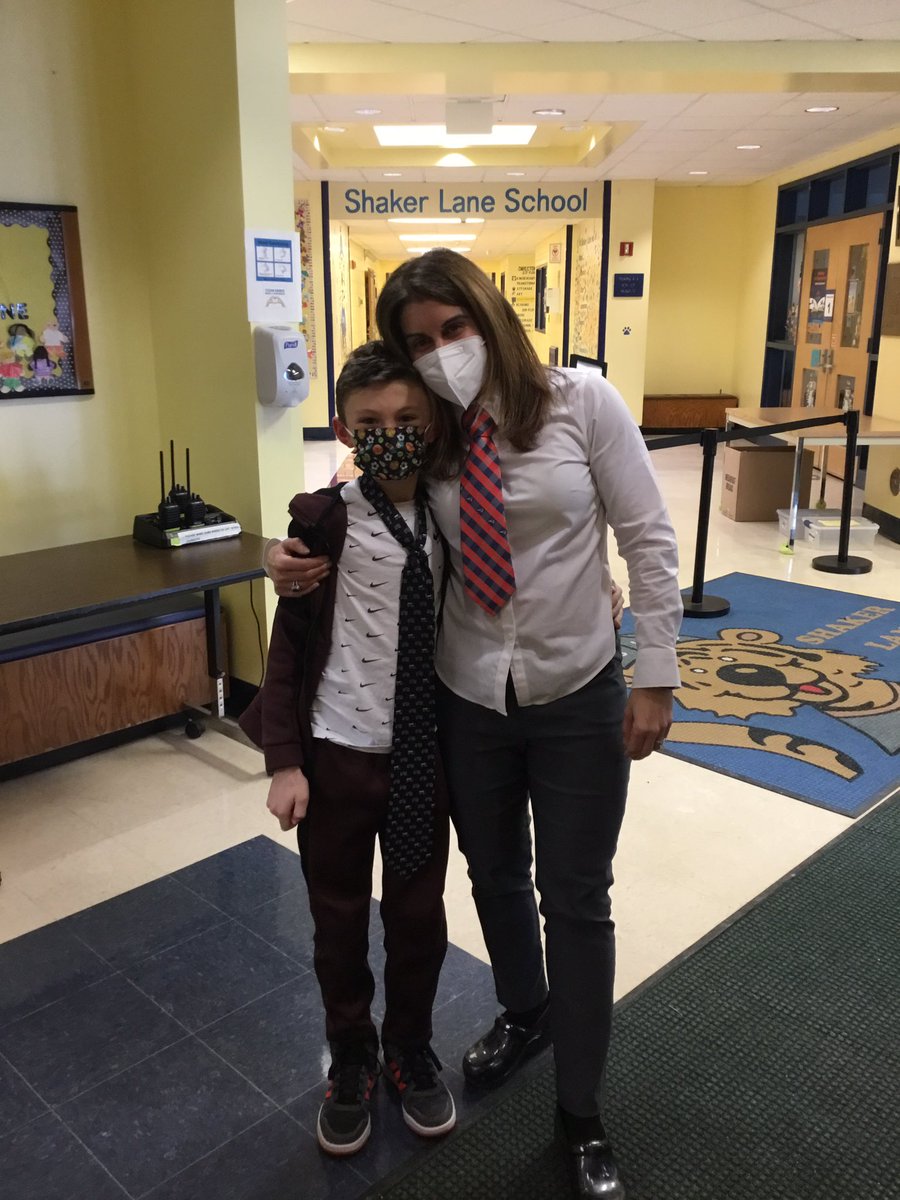 Kindness “Ties” Us Together! Thanks to this generous little man, I had a great tie to wear today after saying yesterday “I don’t have any cool ties.” #shakeypride #tigerpride