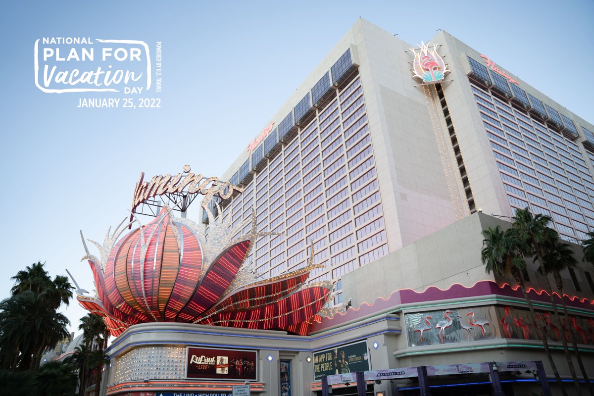 FlamingoVegas's tweet photo. Who's ready for a #4EverFabulous time in #Vegas? #PlanForVacationDay #LetsMakePlans 😍 🦩
https://t.co/uVPbB0MzH5 https://t.co/D2uWAOkye2