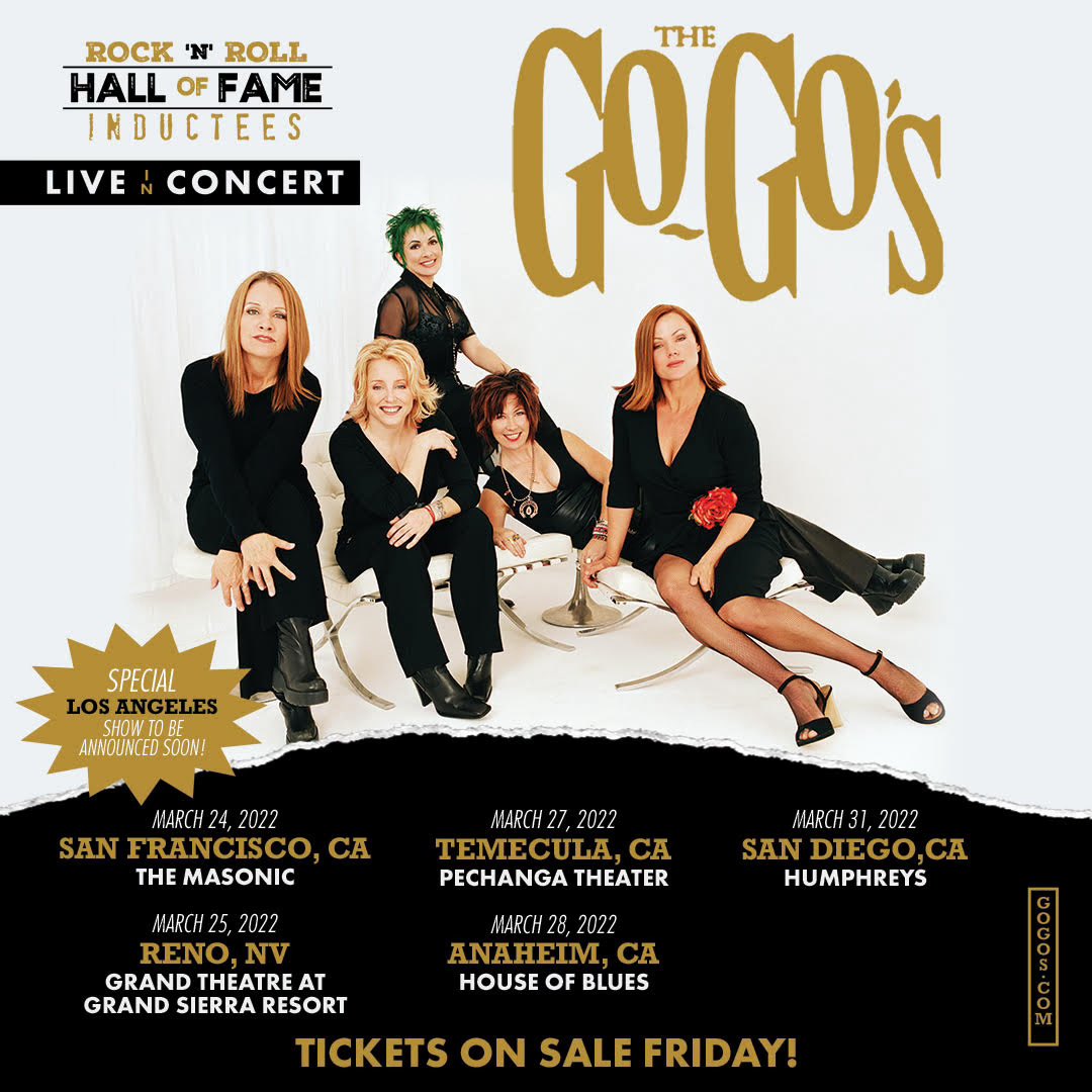 Cali Christmas House Of Blues 2022 The Go-Go's (@Officialgogos) / Twitter