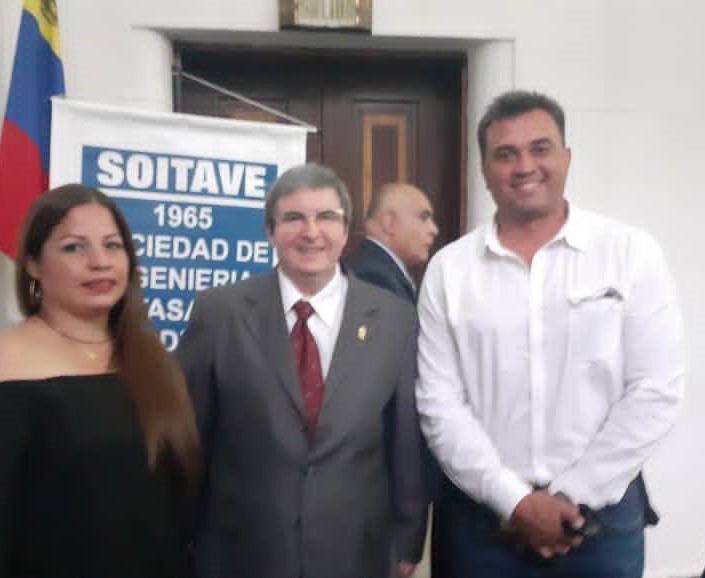 Presidenta de Soitave Seccional aragua / Presidente Soitave Nacional y Vicepresidente Seccional Aragua