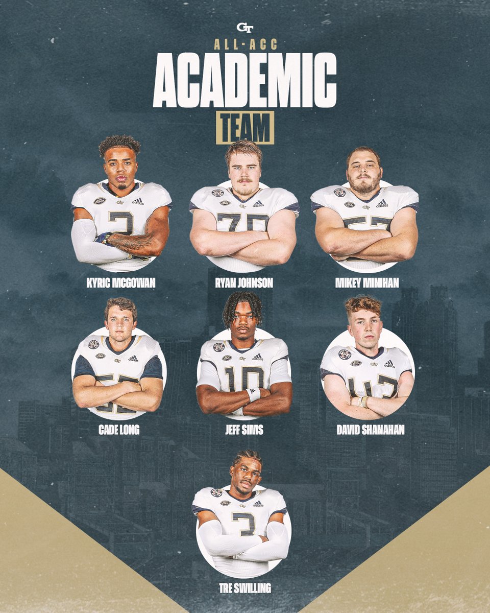 How you do anything, is how you do everything 📚 Congratulations to our members of the 2021 All-ACC Academic Team! 🔗: buzz.gt/FBACCAllAcad21 #4the404