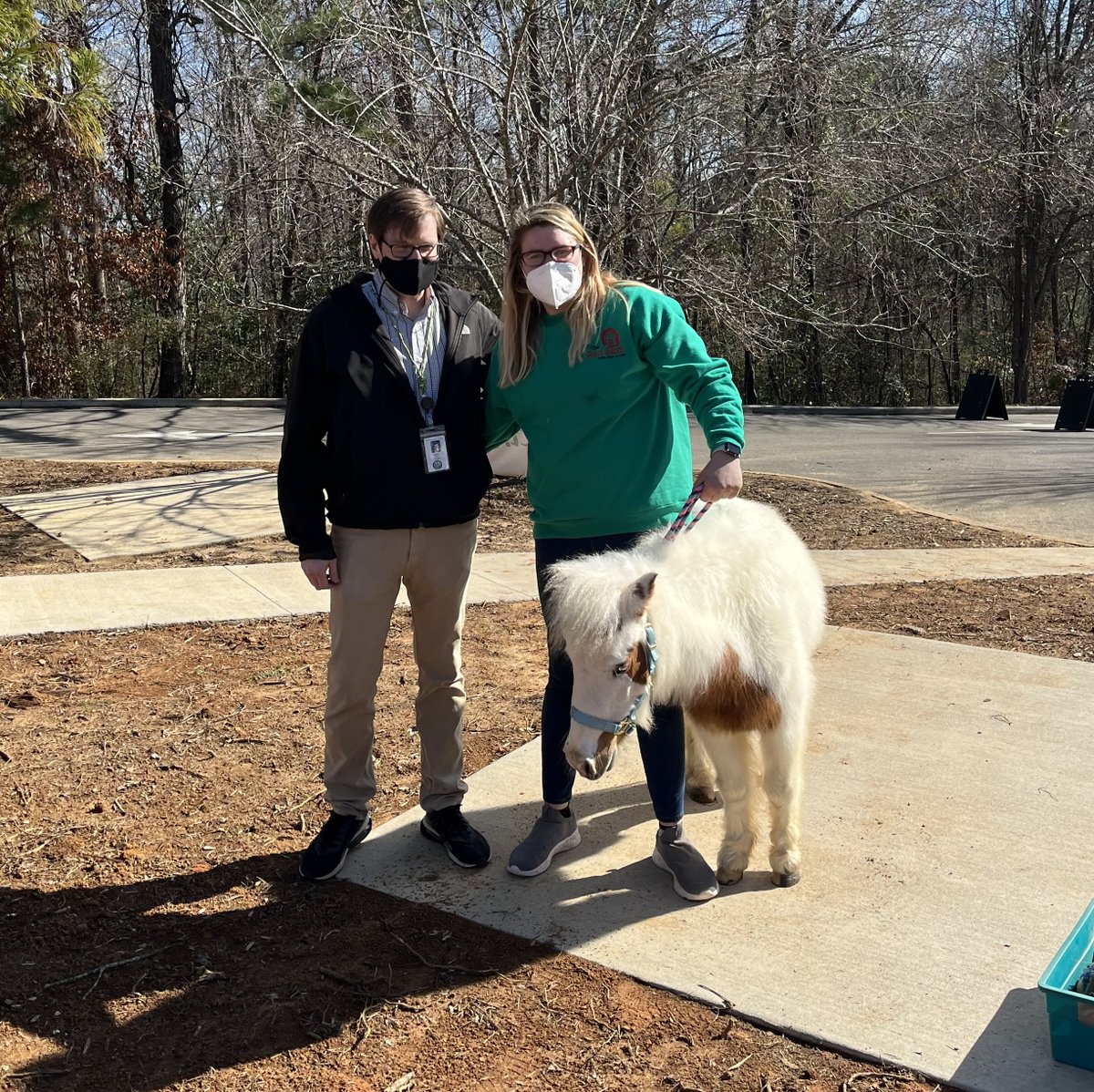 TheRedBarnAL's tweet photo. Circle of Friends at Brookwood Forest Elementary School was perfect. A few of our students got to help show off Pogo! Thank you to Principal Pitner and the Bateh family for inviting us! https://t.co/61srBvl4Ls
