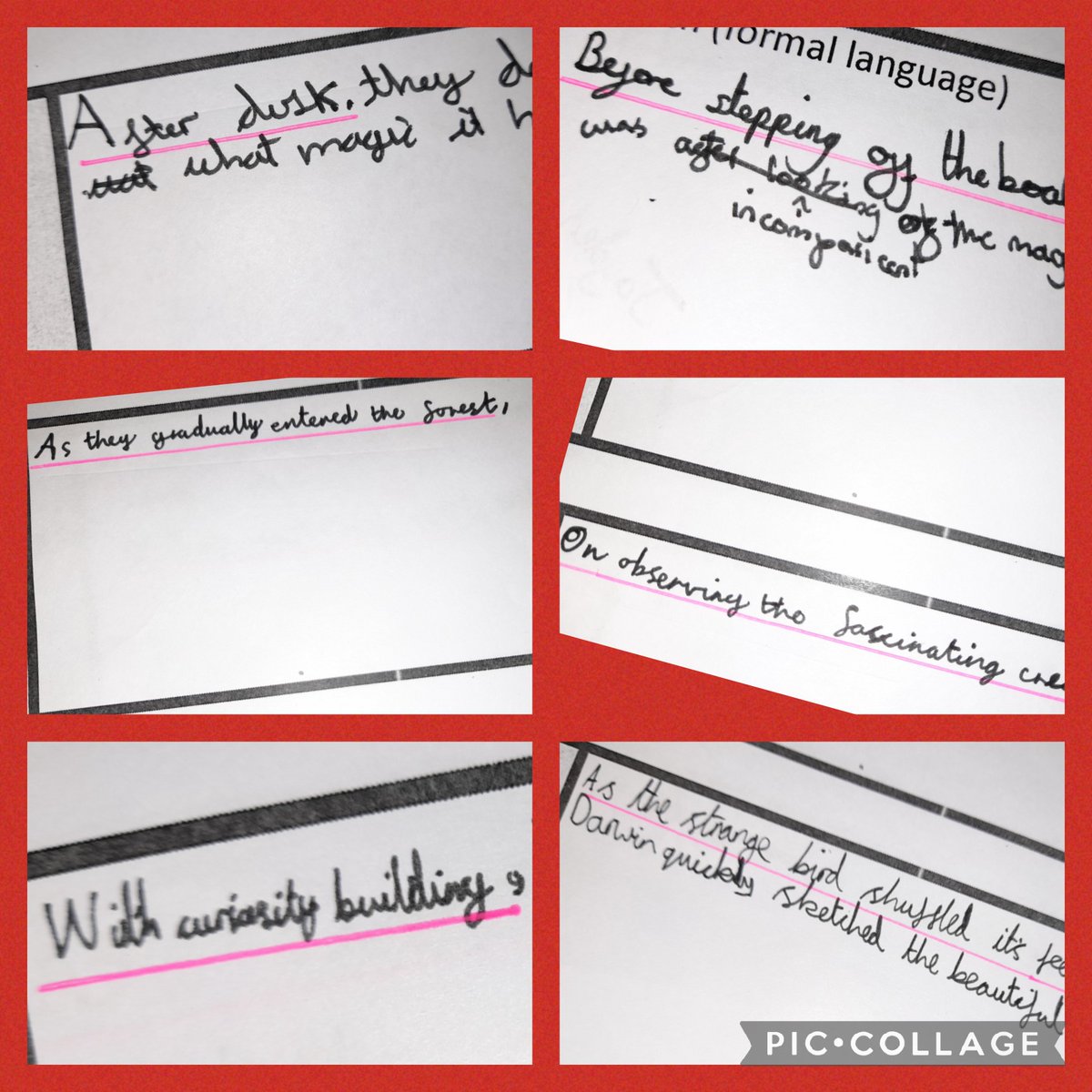 KingswayPAYear6's tweet photo. We began planning our Discovery Narratives today. We looked at an example text to find out how an author structured the text and then we worked in pairs to find appropriate fronted adverbials to cohesively link our paragraphs.
#SimmsCrossWriting
@LiteracyCounts1 https://t.co/pBlnRUrxs1