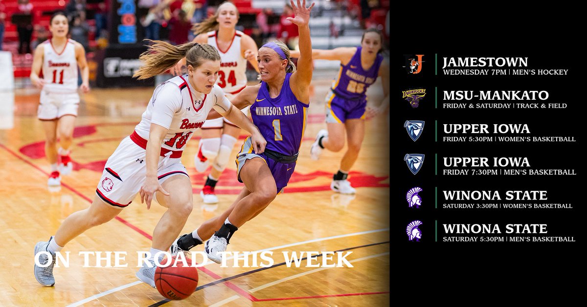 It's already Tuesday and we've planned an early weekend! Check out our home and road schedules and join us for Beaver hockey and wrestling starting at 2:00 PM this Friday‼️

#BuildTheDam #OnwardBeavers