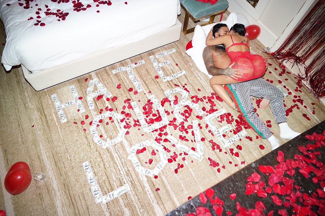 queennaija's tweet photo. they hate our love baby @clarencenyc 🌹 https://t.co/CgKa4zZi6b