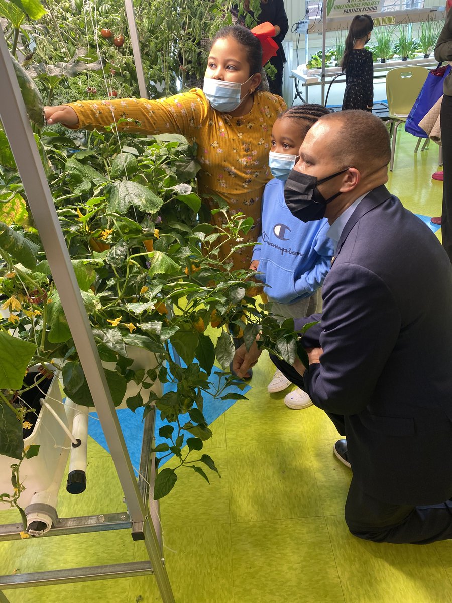 NYsunworks's tweet photo. Yesterday was a great day celebrating the opening of PS 158's hydroponic classroom with @RepJeffries, @BKBPReynoso, @CMSandyNurse, @TamraCollinsD19, and Principal Towles and staff. 

Huge thank you to @NYCMayor for funding this incredible lab! https://t.co/y4xoxMqsKW