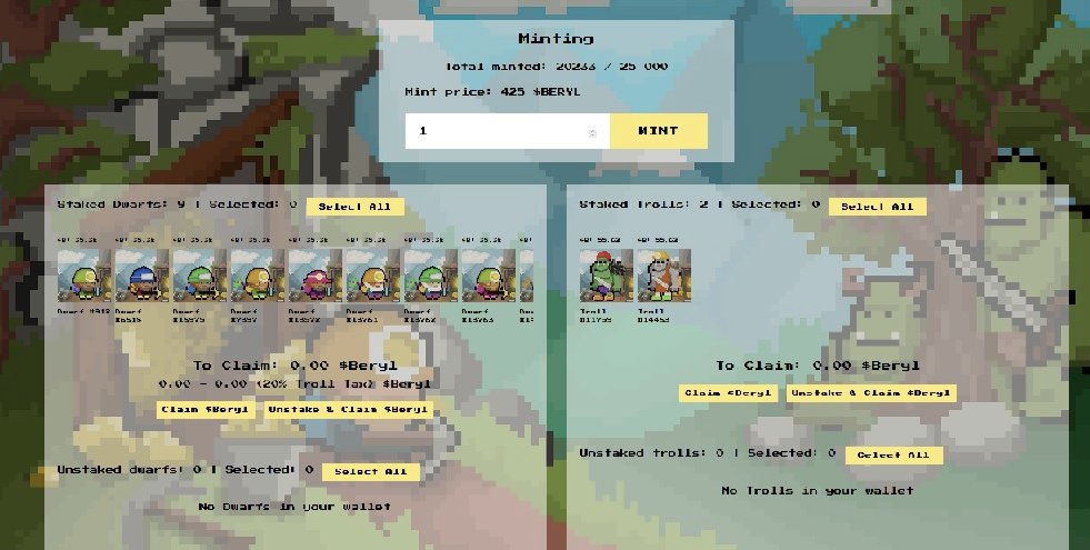 🎁 Giveaway 🎁

Bientôt la fin du mint chez troll game. Donc je vous donne un de mes Dwarfs ! (≈40$)

▶️ RT &amp; Follow ( <a href="/Ptiwiki_/">Ptiwiki</a>  &amp; <a href="/TrollGameNFT/">Troll Game NFT</a> )
▶️ Join le discord : discord.gg/bkTt97BQAJ

⏱️t.a.s dans 48h
#P2E #PolygonNFT