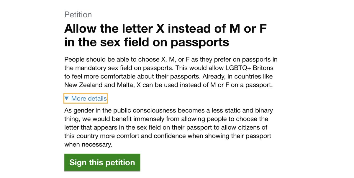 TransPrideScot's tweet image. Take a minute to support Non Binary people to be recognised on passports. 
Link : petition.parliament.uk/petitions/6053…
Leave a comment once you have to let us know of your support💛🤍💜🖤  &amp;amp;  Share it with others
#government #petition #nonbinarysupport #passports #transpridescotland #lgbtqia