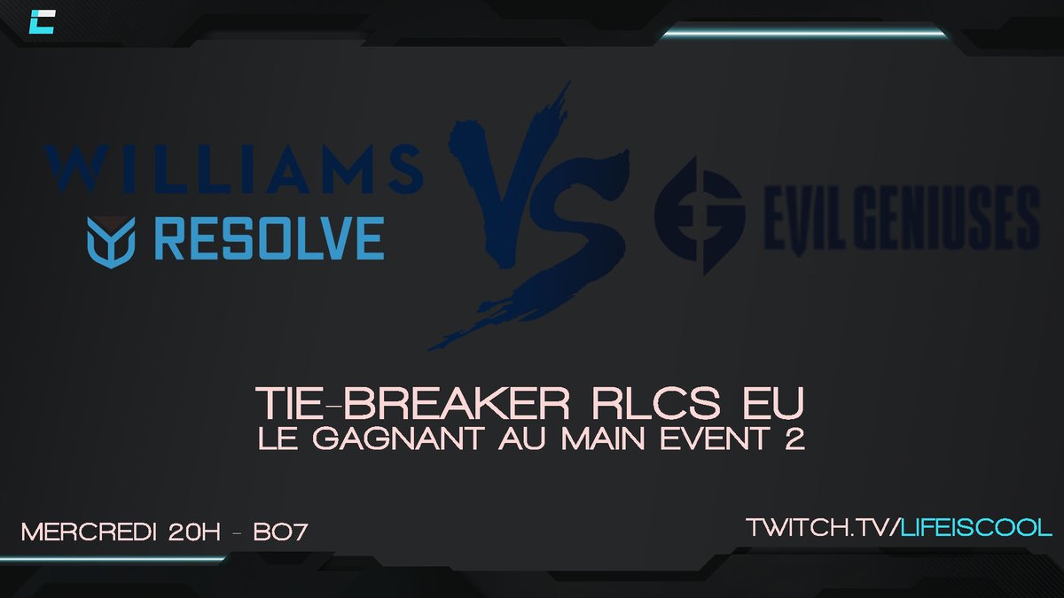 LifeIsCoolBRO's tweet image. Un petit @RSVGG vs @EvilGeniuses en stream, ça vous dit ?
Je diffuse le TIE-BREAKER sur ma chaîne perso, vu que @RocketBaguette est déjà sur la FFBB 🎉

🥇Se qualifie au Régional EU 2, l&apos;autre doit passer par les qualifiers
⏰Mercredi 26/01 à 20h
📎 TWITCH.TV/LIFEISCOOL