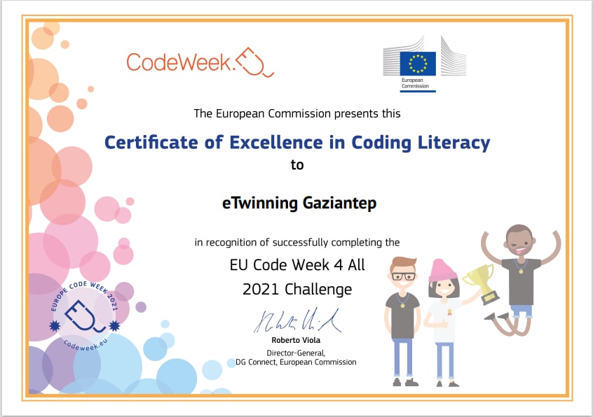 etwgaziantep's tweet image. #CodeWeekEu2021 
@CodeWeekEU
