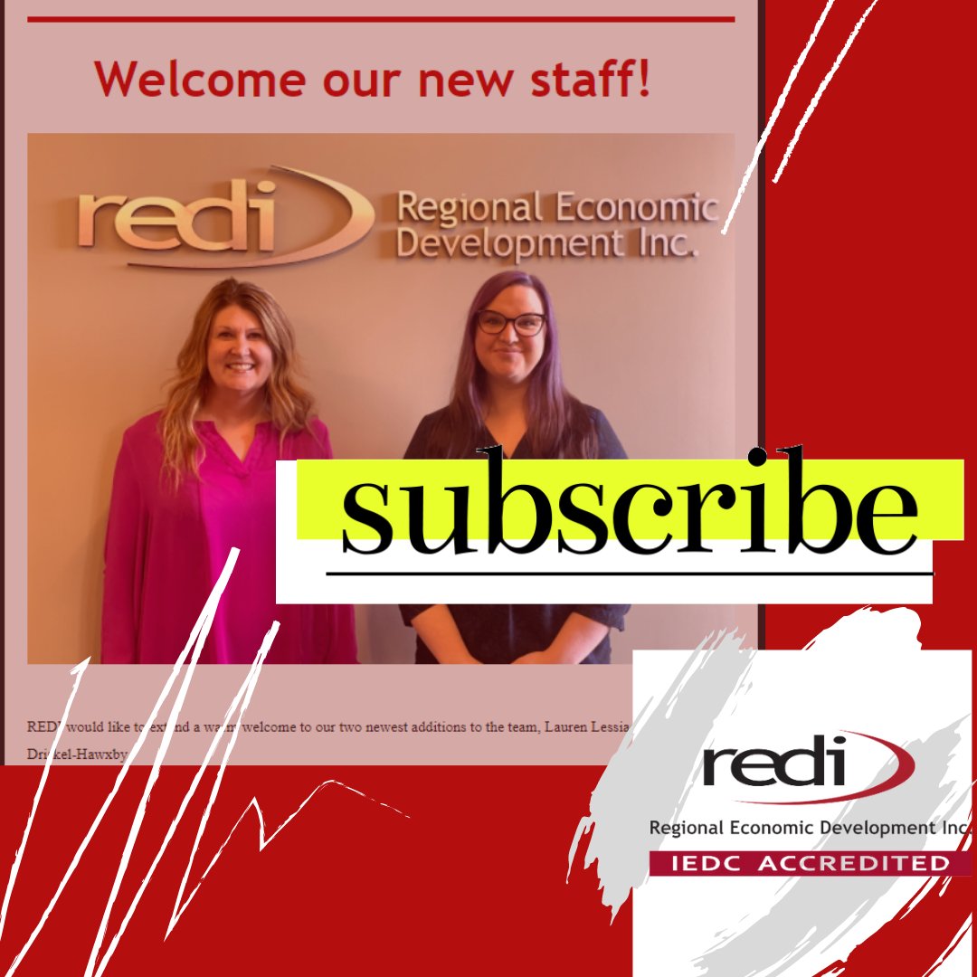 REDI Newslinks | January 24 Newsletter for you ✨ - mailchi.mp/como/newslinks… Welcome our new REDI staff | Black History Month | February 9th Board Meeting | Neat + Nimble