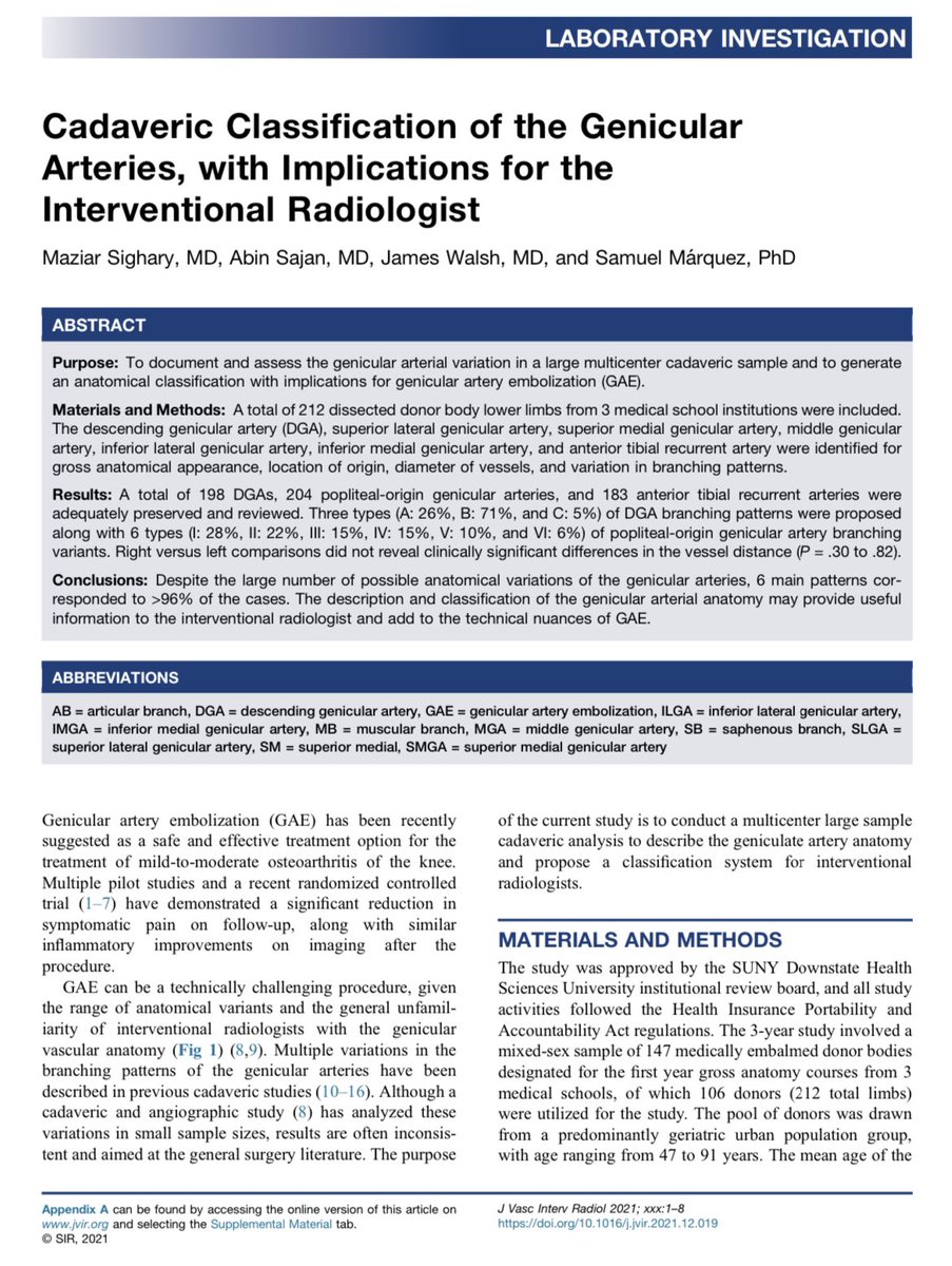 Remember those med school cadavers. Thanks to @SIRspecialists and all the donors. @mazsig @columbiaimaging @SandeepBaglaMD @AriIsaacsonMD @marklittle_IR @SidpadiaIR @MountSinaiIR @WeillCornell_IR @_backtable @SIRRFS @SUNYRadiology