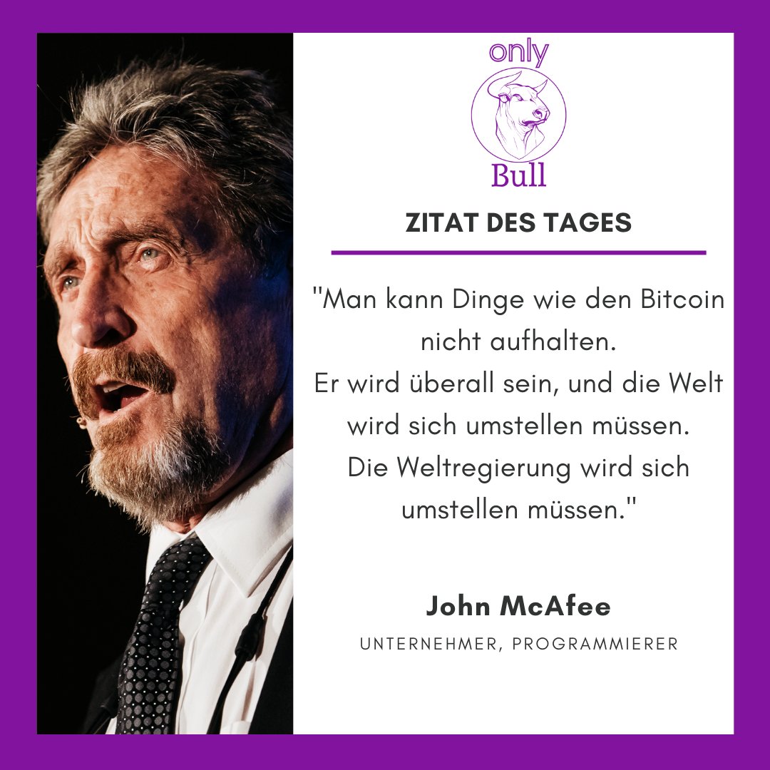 _onlyBull's tweet photo. Unser Zitat des Tages📜
#onlybull #zitatdestages #bitcoin #crypto #krypto #mcafee #zitat #unaufhaltbar https://t.co/R8kw6oIoVS