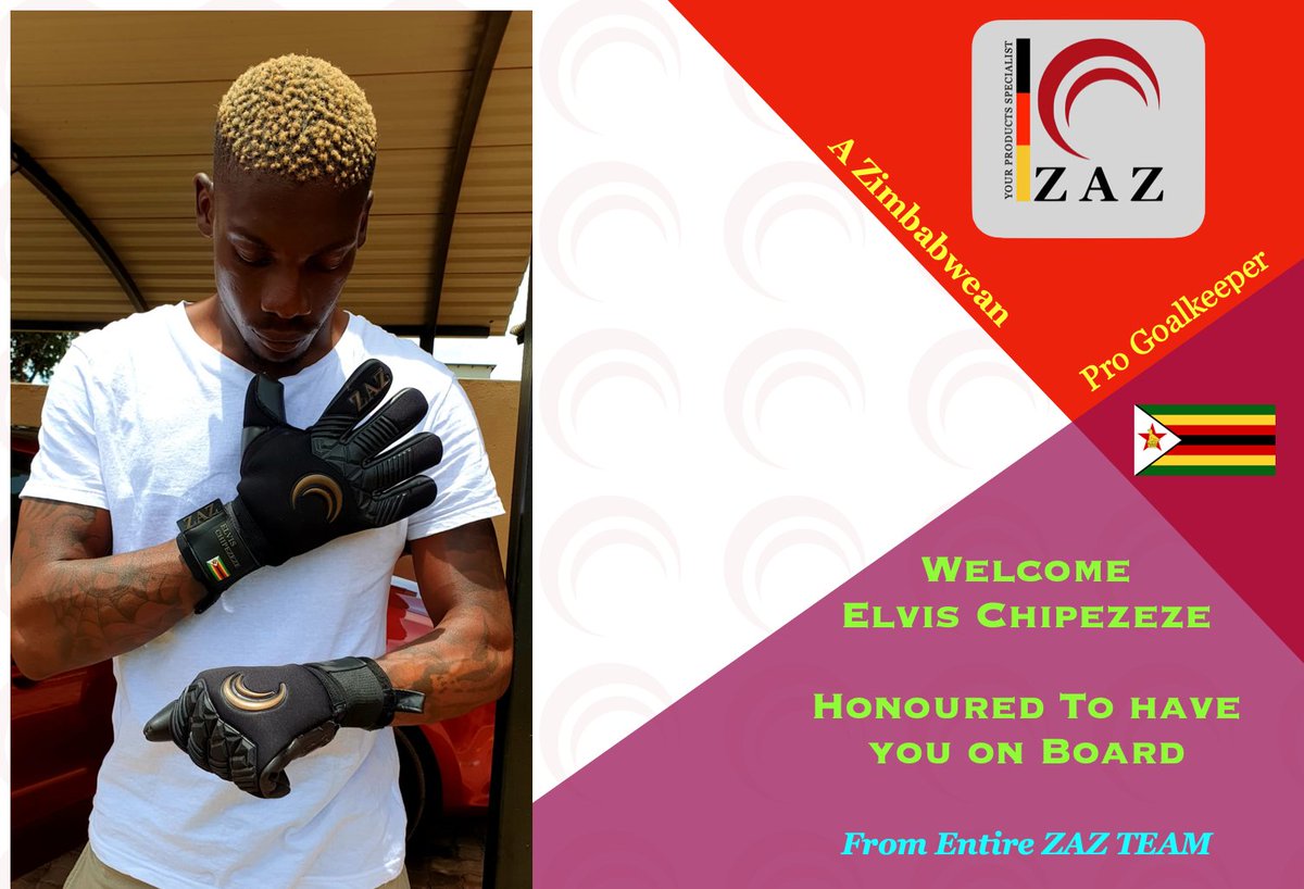 ZAZProdukte's tweet photo. Welcome ELVIS CHIPEZEZE To ZAZ Family
@CHIBSONY17  @kay_erzuah  @ClubConsultAfr  @zazghana  @ZProdukte  @echipezeze01 
#zazprodukte #yourproductsspecialist #goalkeeper #gloves #zimbabwe #sportswear #sports #sportinggoods #goalkeepergloves #gkgloves #nationalteams #sportsgoods https://t.co/QouBfqqWiV