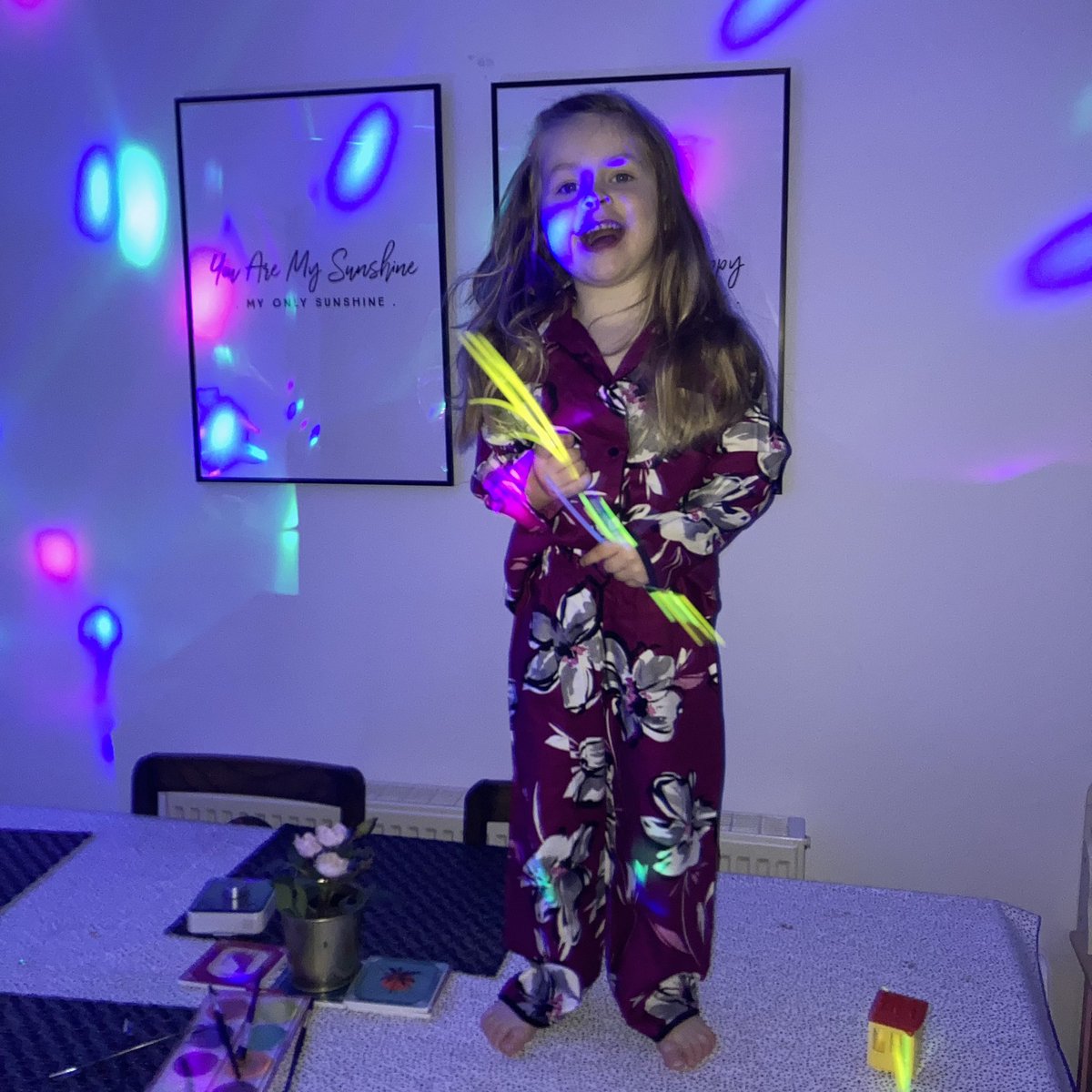 Mabe is 4! 🥳 #kitchendisco