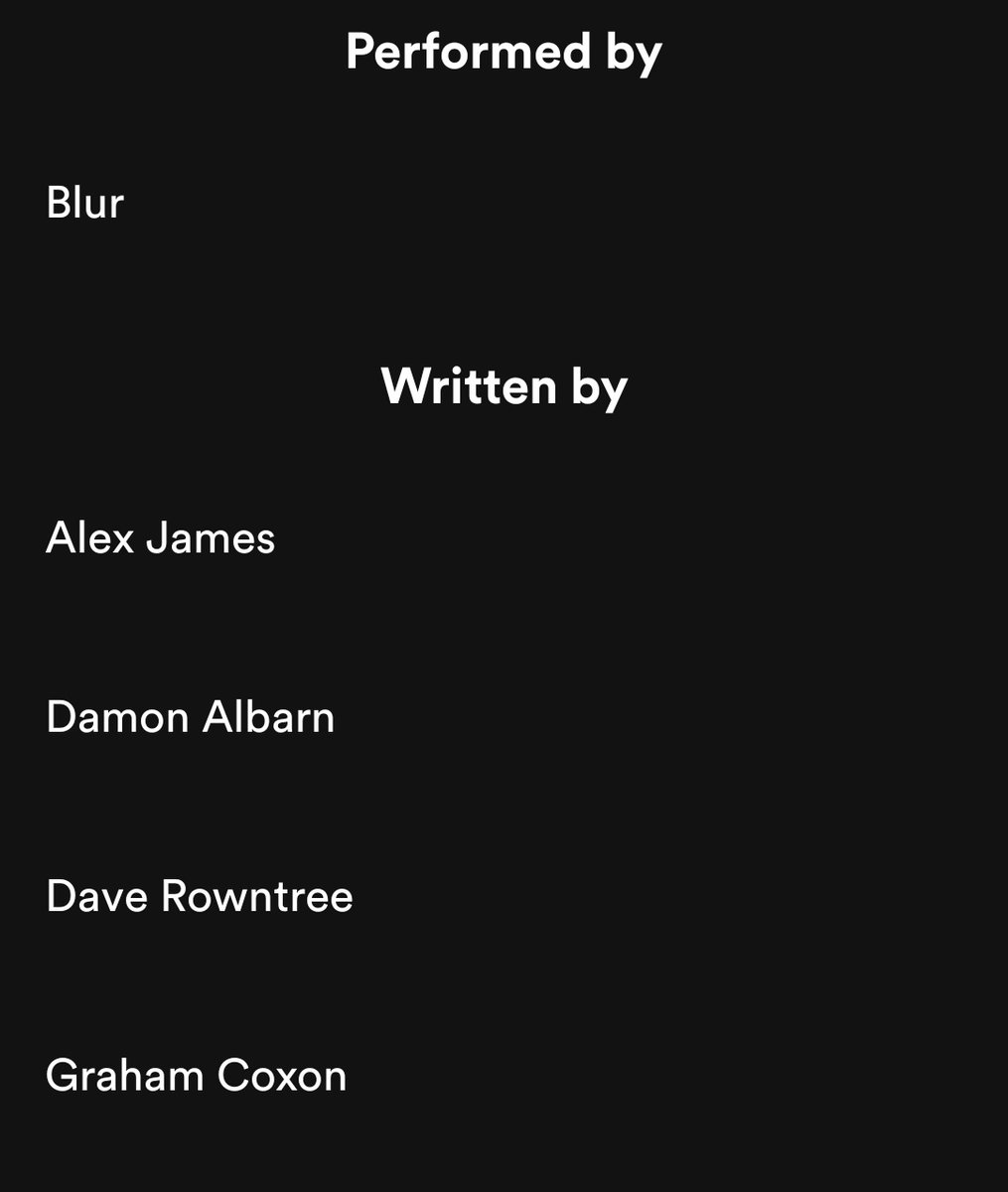 swiftmerlots's tweet photo. so, according to @Damonalbarn women in pop are not allowed to have collaborators on the songwriting process (unless their music is "obscure" like Billie's) yet he has collaborators on the songwriting process of his two main bands! hypocritical much? https://t.co/ecQ2uyN7ZD