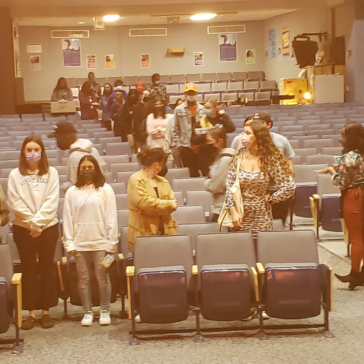 Graduation rehearsal for these 40 scholars. Their lives are just beginning.  # midyeargraduates