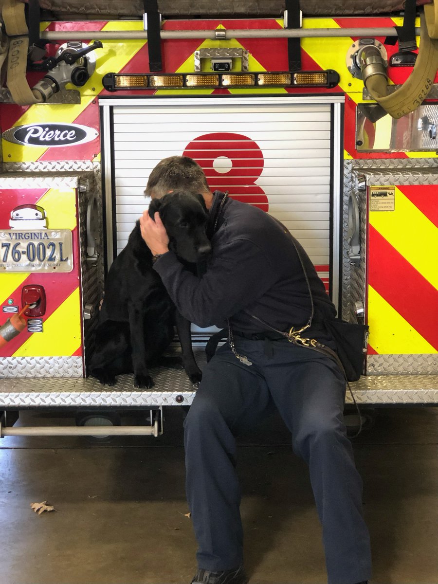 searchdogfdn's tweet photo. #TakeoverTuesday—a day in the life of Handler Shawn Hall & Search Dog Manion of #VirginiaTaskForce2 https://t.co/yqmiDeVDfS