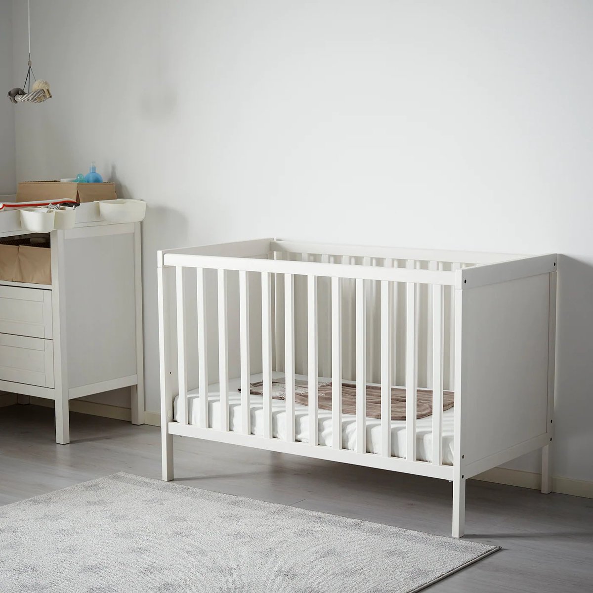 Anybody know someone struggling and in need of a cot for FREE? It’s 3 years old but been disassembled for 2 years. Very good condition, will just need to buy a mattress for it. Need to collect from Leyland ideally. Photo from IKEA website for reference.