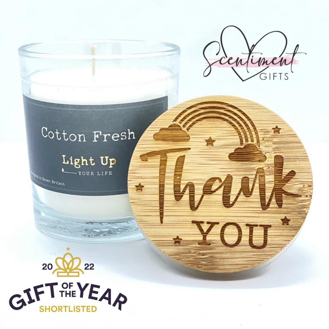 ScentimentU's tweet photo. 2022 is off to an exciting start for us - our sentiment candles have been shortlisted for Gift of the Year! 🎉

We are so happy to have been considered! Thank you The Gift of the Year Awards 😊 https://t.co/1G9mFOLulL