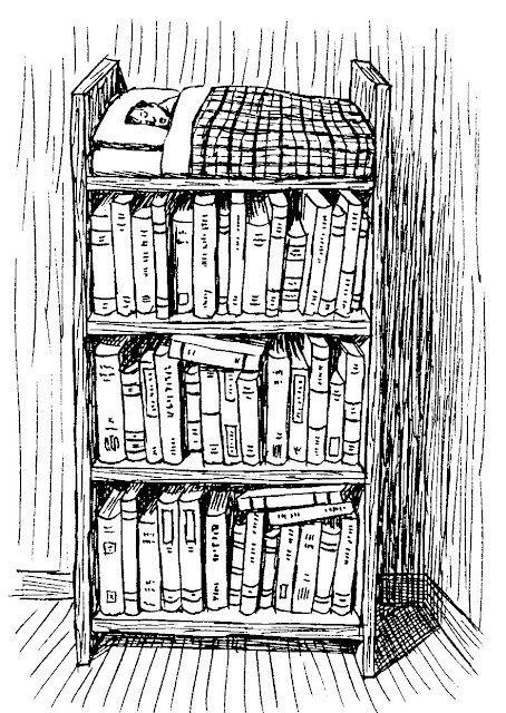 “Todos los buenos y verdaderos amantes de los libros practican la placentera y enriquecedora vocación de leer en la cama... Ningún libro puede apreciarse hasta que se ha dormido con él y se ha soñado con él”.
― Eugene Field 
― Franco Matticchio Ilustracion
#BuenasNochesATodos