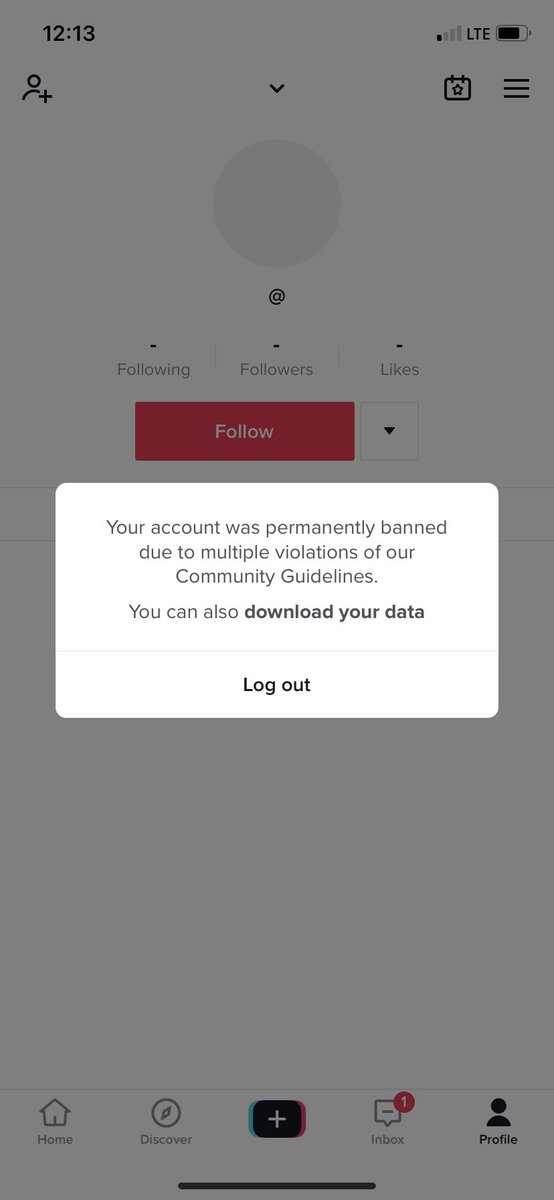 Cjayloading's tweet photo. @TikTokSupport This is all I get so I can’t appeal it https://t.co/UxPzXJP452