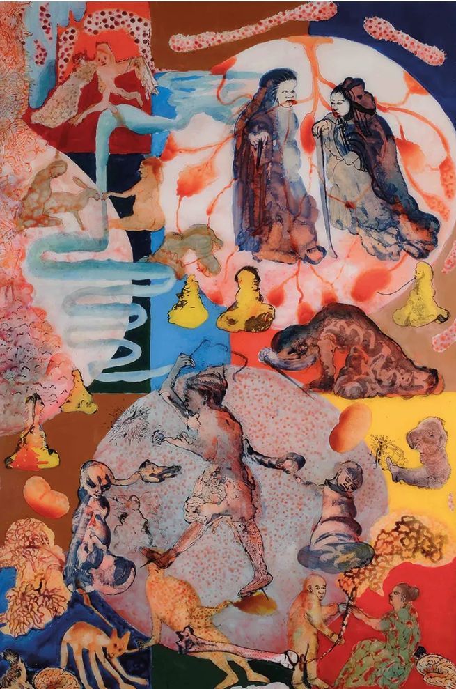 #TumblrUpdate
[📷: Nalini Malani. Sita-Medea. 2006.]
—
#NaliniMalani #TumblrTuesday
👀 Visit lucasartres.tumblr.com to view more works from our visual arts fellows.