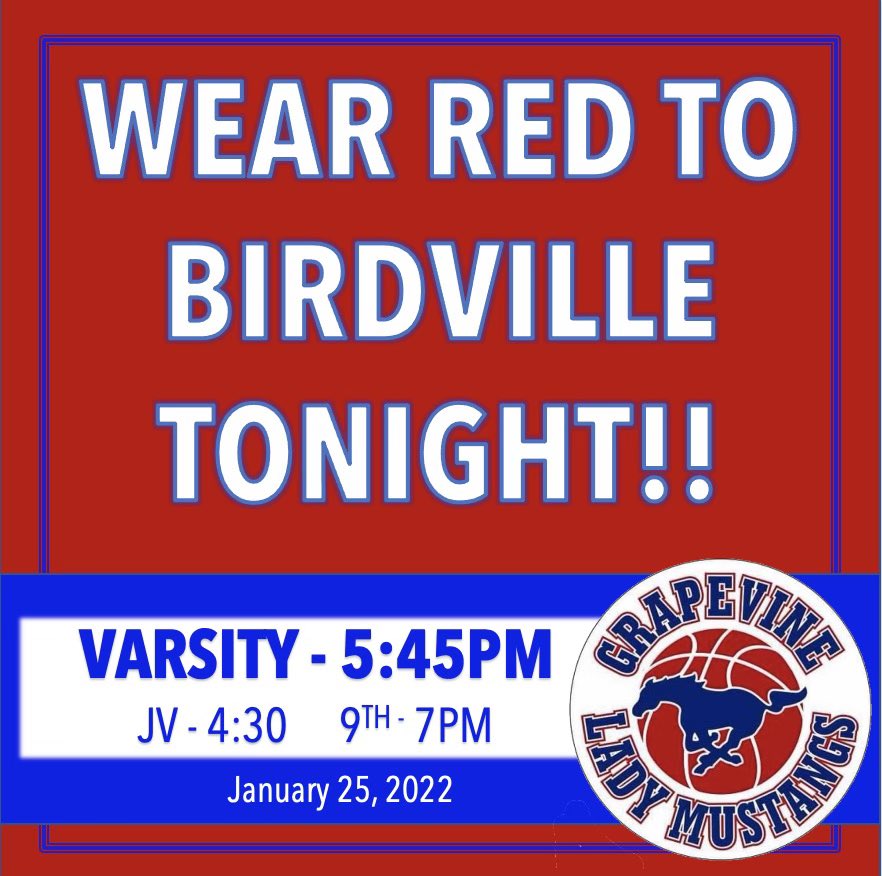 Looking for another district win on the road tonight!