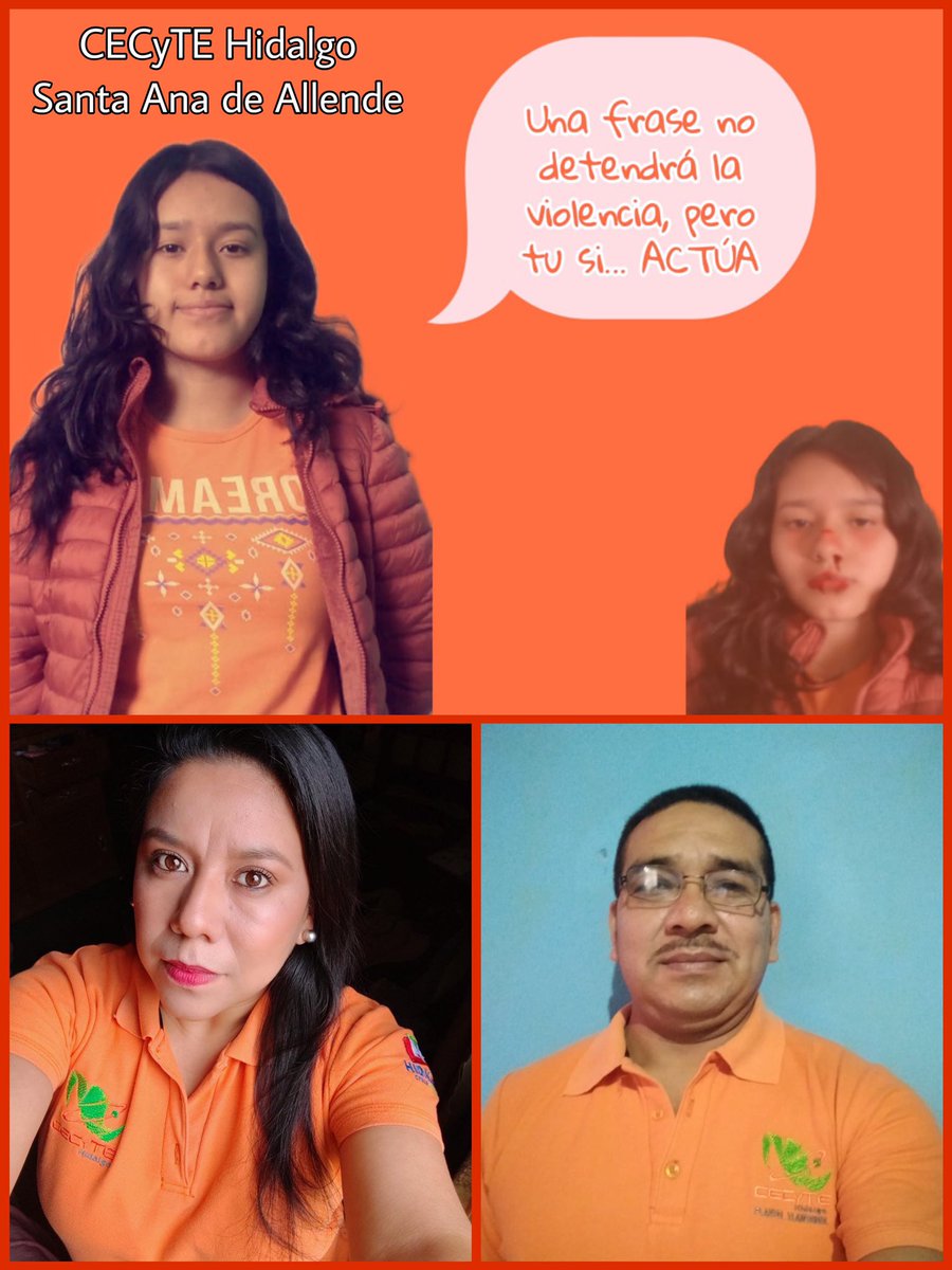 CecyteSantaAna's tweet photo. Dar el ejemplo no es la principal manera de influir sobre los demás, es la única 

- Albert Einstein 

#Respeto 
#AltoALaViolencia 
#ACTÚA y #ÚNETE  
#DiaNaranja https://t.co/Wy27QHDRiZ