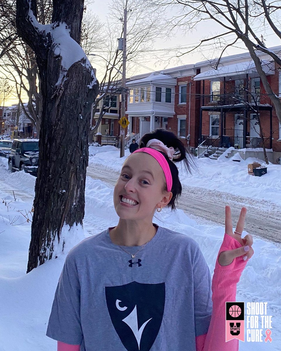 CURavensBBall's tweet photo. Shoot for the Cure 🏀💕

Ravens women’s basketball completed a 5k run/skate in support of the 2022 #ShootForTheCure initiative! We’re almost at our goal of $4,000 in support of the Canadian @CancerSociety 👏

Donate to our team page ➡️ https://t.co/LIoqNcXeq9 https://t.co/CymH3V3LyG