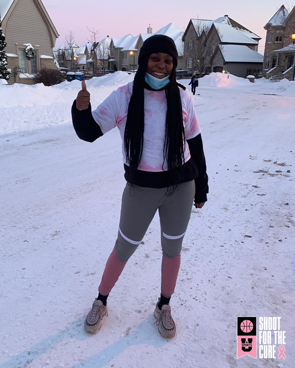 CURavensBBall's tweet photo. Shoot for the Cure 🏀💕

Ravens women’s basketball completed a 5k run/skate in support of the 2022 #ShootForTheCure initiative! We’re almost at our goal of $4,000 in support of the Canadian @CancerSociety 👏

Donate to our team page ➡️ https://t.co/LIoqNcXeq9 https://t.co/CymH3V3LyG