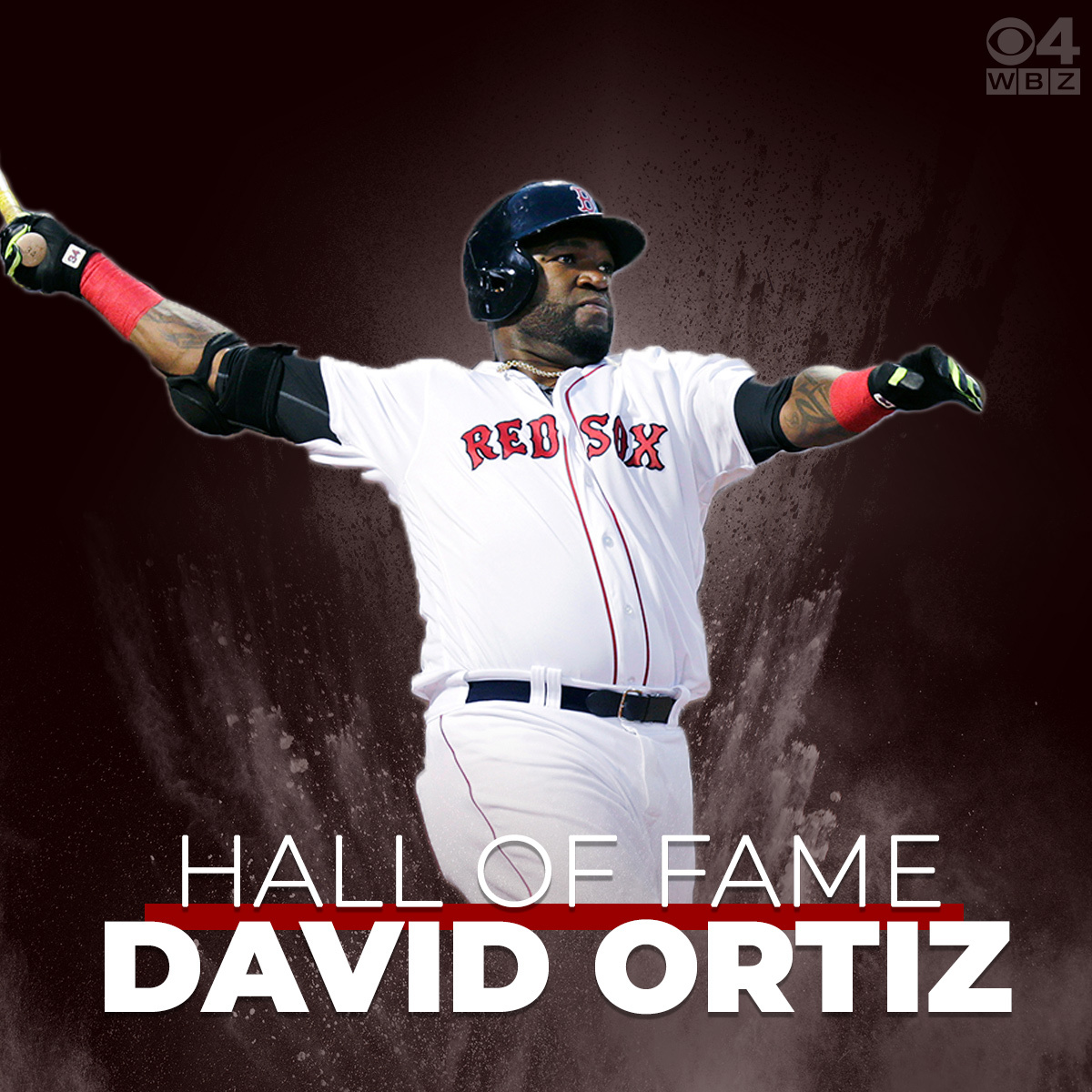 WBZ Boston Sports on X: HE'S IN! David Ortiz Has Been Elected Into The  Baseball Hall Of Fame In His First Year On The Ballot    / X