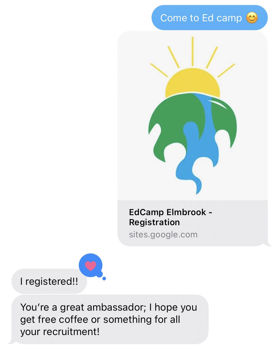“Okay it’s happening, EVERYBODY STAY CALM!” People are signing up ✅ <a href="/EdCampElm/">EdCamp Elmbrook</a>