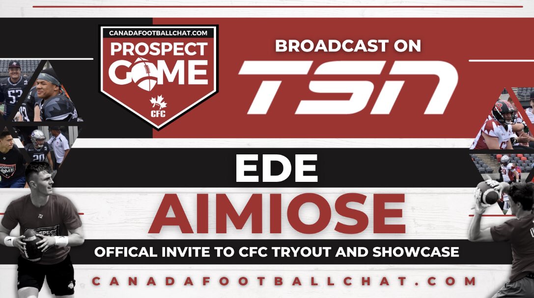 Thank you for the personal invite <a href="/chatfootball/">CanadaFootballChat</a>