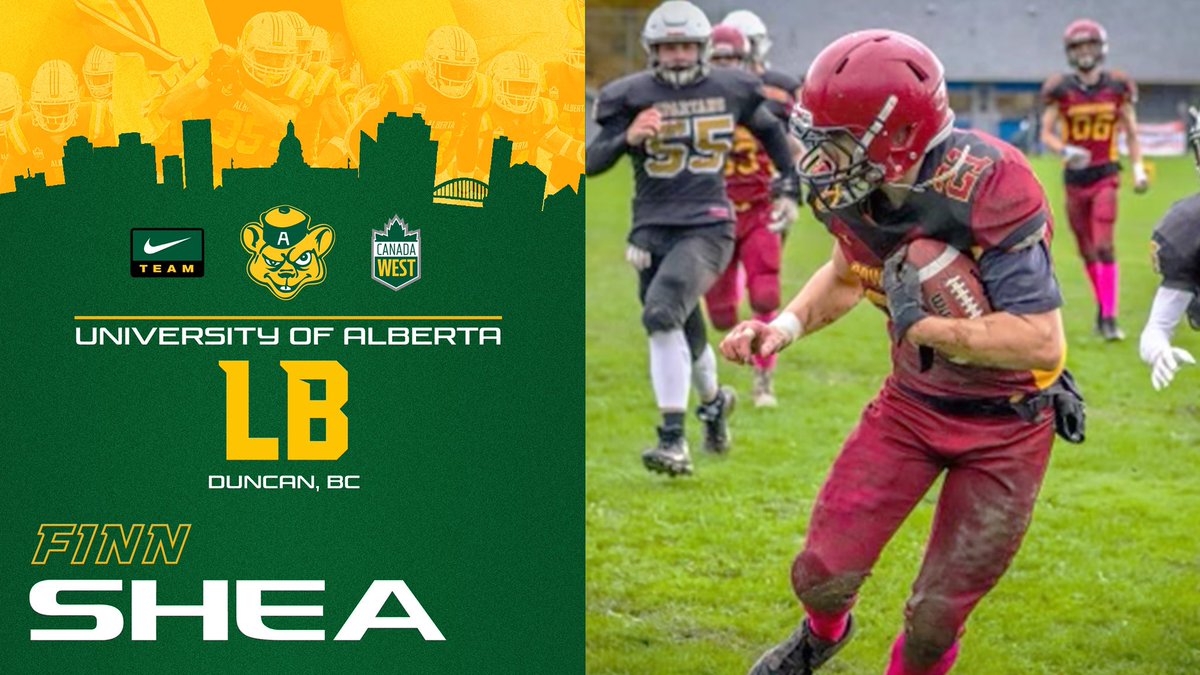 UABearsFootball's tweet photo. Golden Bears Football is proud to introduce LB Finn Shea as a member of the 2022 recruiting class! Welcome to the family! #BOMB https://t.co/Y9F9WNMgFv