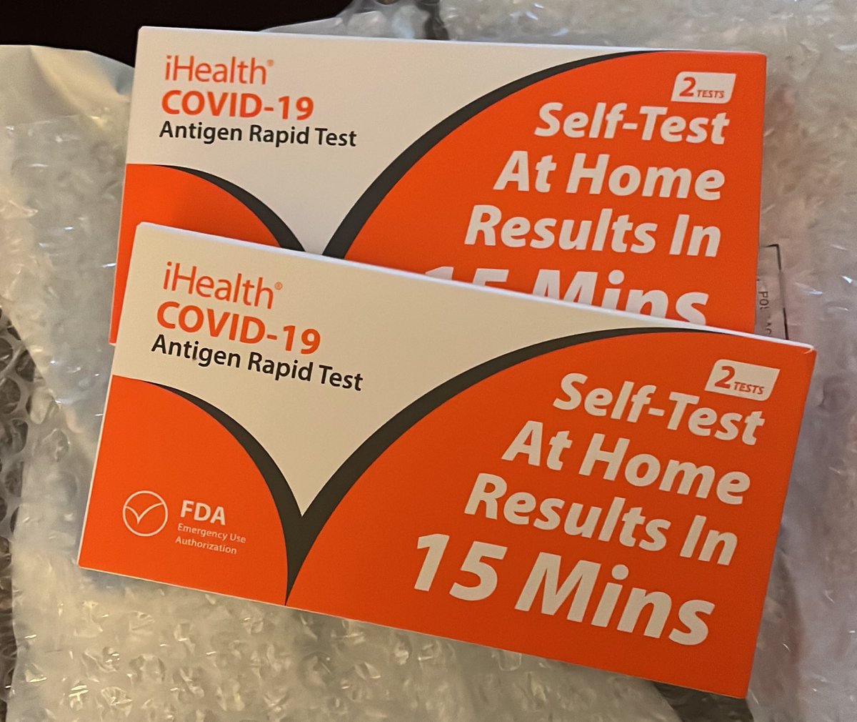 owillis's tweet photo. I already got my Biden-provided COVID test in the mail today and this is how it is supposed to work. https://t.co/PnAlXkc0z5