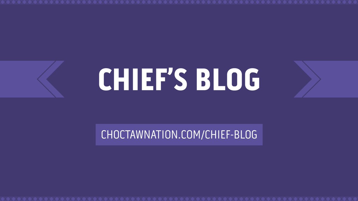 choctawnationOK's tweet photo. Stay informed and up-to-date on important topics within the Choctaw Nation by reading Chief Gary Batton's Blog at the following link >> https://t.co/xYH6Ffx93Z.

This week he discusses National Mentoring Month. https://t.co/zJ02DOXm6a