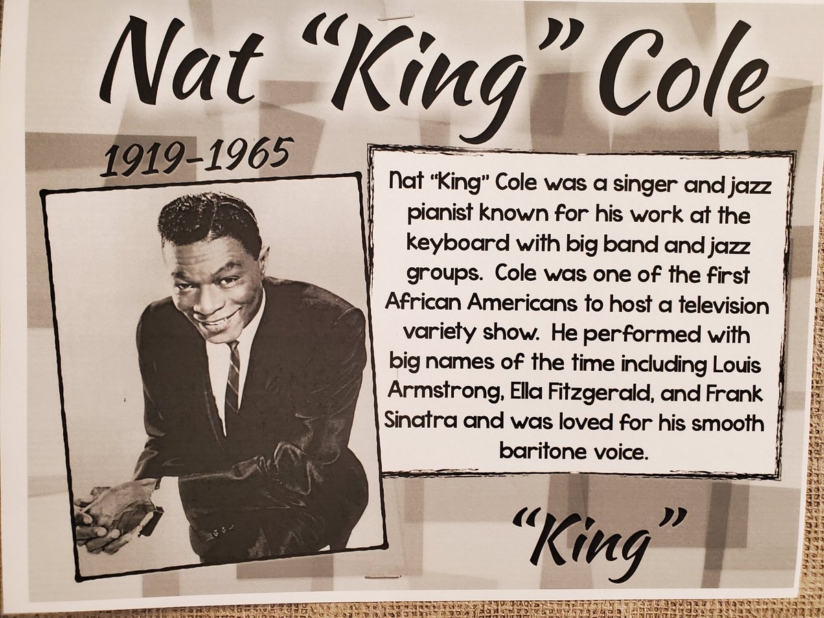 HeatlyLibrarian's tweet photo. The other bulletin board creation. This one all about famous black musicians. https://t.co/ZdubU8PLew