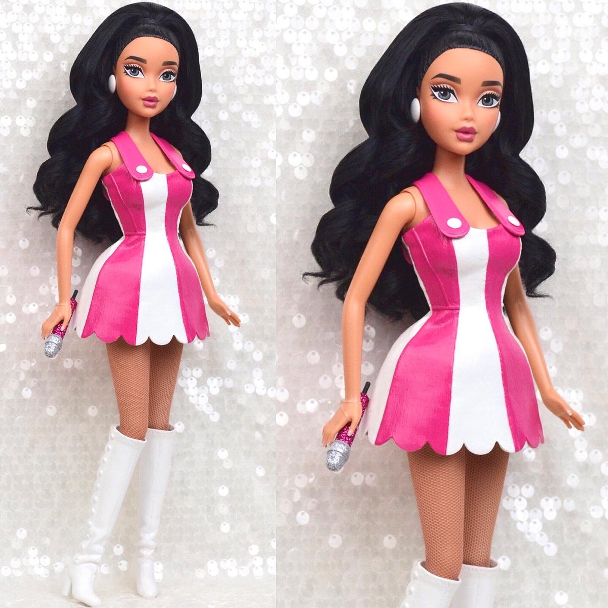 PinkUnicorn99's tweet photo. Custom @katyperry #PLAY doll I made 💕 https://t.co/ANy75youPB