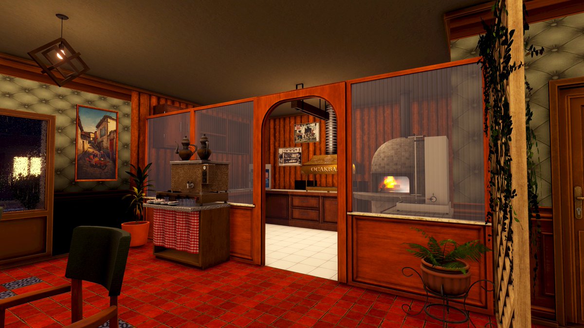 FlagshipInt's tweet photo. Are you ready to create such a luxurious and authentic restaurant? Kebab Simulator Development continues at full speed! 🥙🍅🥩

#indiedeveloper #gamedev #unity3d  #indiegame #indiedev #madewithunity #screenshottuesday https://t.co/4eu0dJFlSK