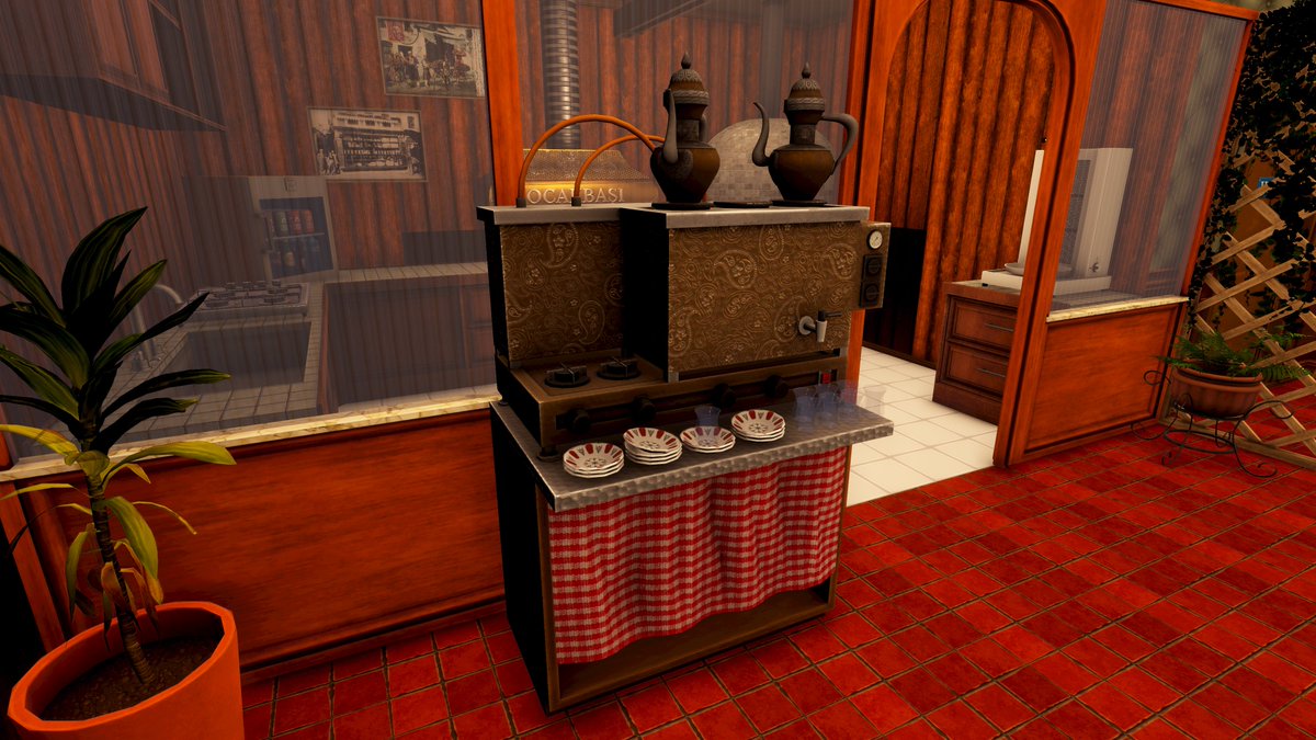 FlagshipInt's tweet photo. Are you ready to create such a luxurious and authentic restaurant? Kebab Simulator Development continues at full speed! 🥙🍅🥩

#indiedeveloper #gamedev #unity3d  #indiegame #indiedev #madewithunity #screenshottuesday https://t.co/4eu0dJFlSK