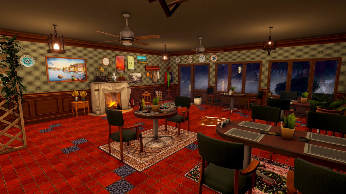 FlagshipInt's tweet photo. Are you ready to create such a luxurious and authentic restaurant? Kebab Simulator Development continues at full speed! 🥙🍅🥩

#indiedeveloper #gamedev #unity3d  #indiegame #indiedev #madewithunity #screenshottuesday https://t.co/4eu0dJFlSK