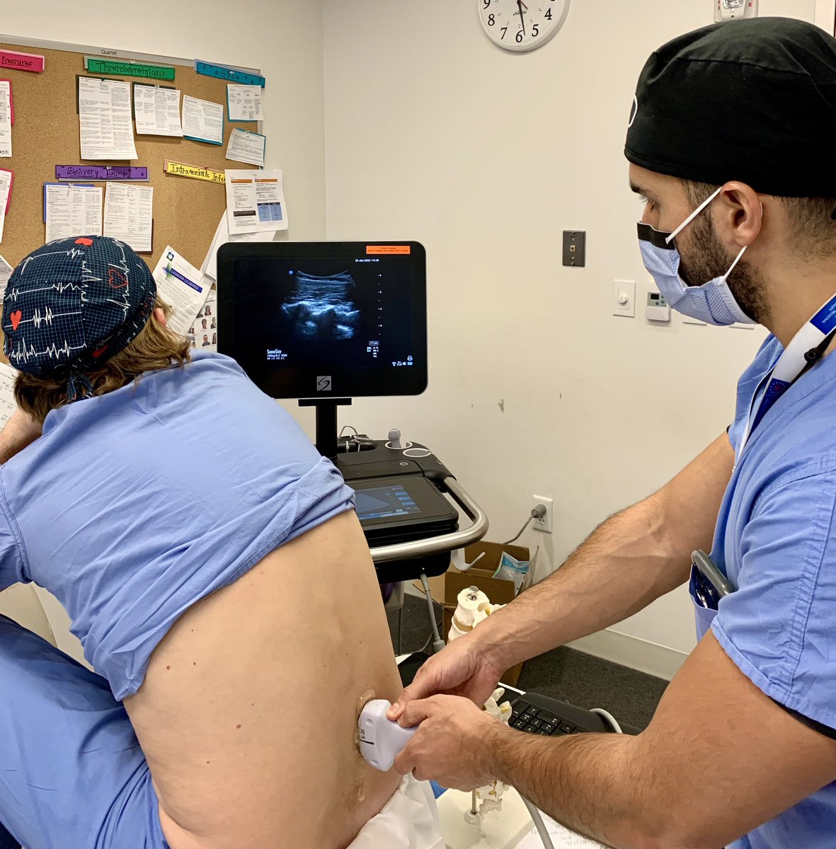 Sean McManus, DO (@sean_j_mcmanus) on Twitter photo Awesome workshop today with <a href="/adeebos/">Adeeb Oweidat MD, DESAIC, EDRA🇱🇧🇺🇸</a> showing us the finer points of neuraxial ultrasound on our OB anesthesia rotation! Hall of fame CA-2 <a href="/scottbreeden13/">Scott Breeden</a> taking a break from placing epidurals to be our ultrasound mannequin🩺 Awesome workshop today with <a href="/adeebos/">Adeeb Oweidat MD, DESAIC, EDRA🇱🇧🇺🇸</a> showing us the finer points of neuraxial ultrasound on our OB anesthesia rotation! Hall of fame CA-2 <a href="/scottbreeden13/">Scott Breeden</a> taking a break from placing epidurals to be our ultrasound mannequin🩺
