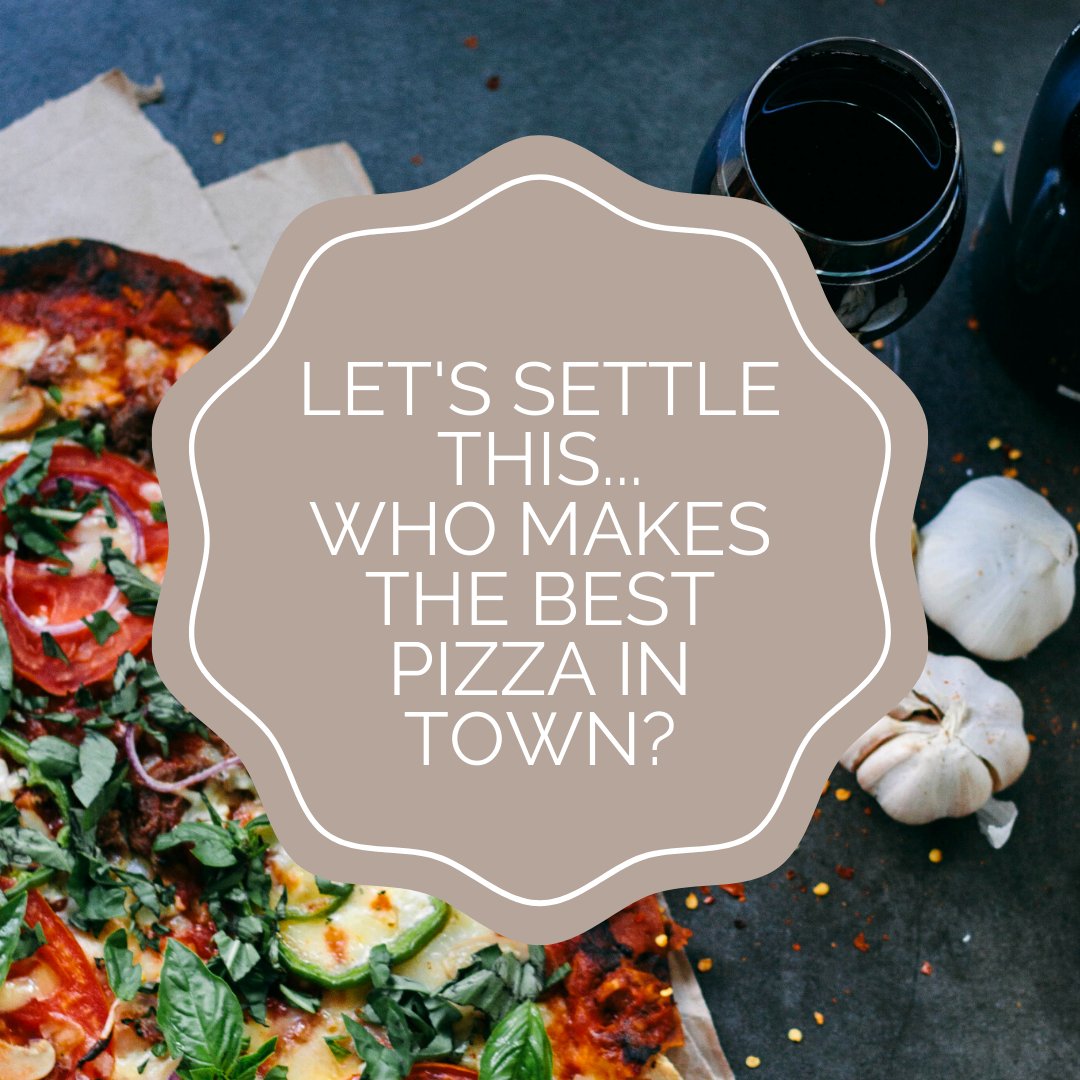 torrencegroup's tweet photo. If you had to choose your absolute favorite 🍕 which local spot would you choose?

Andrea Torrence 
HomeSmart PV and Associates
301 Banner Court Suite 3 Modesto, CA 95356

209-409-2808
info@andreatorrence.com https://t.co/1BUdSLW0Ij https://t.co/5SfPSK91lP